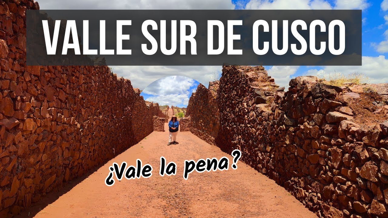 VALLE SUR de CUSCO | ¿Cómo es el TOUR? | Visita a Tipón, Piquillaqta y Andahuaylillas