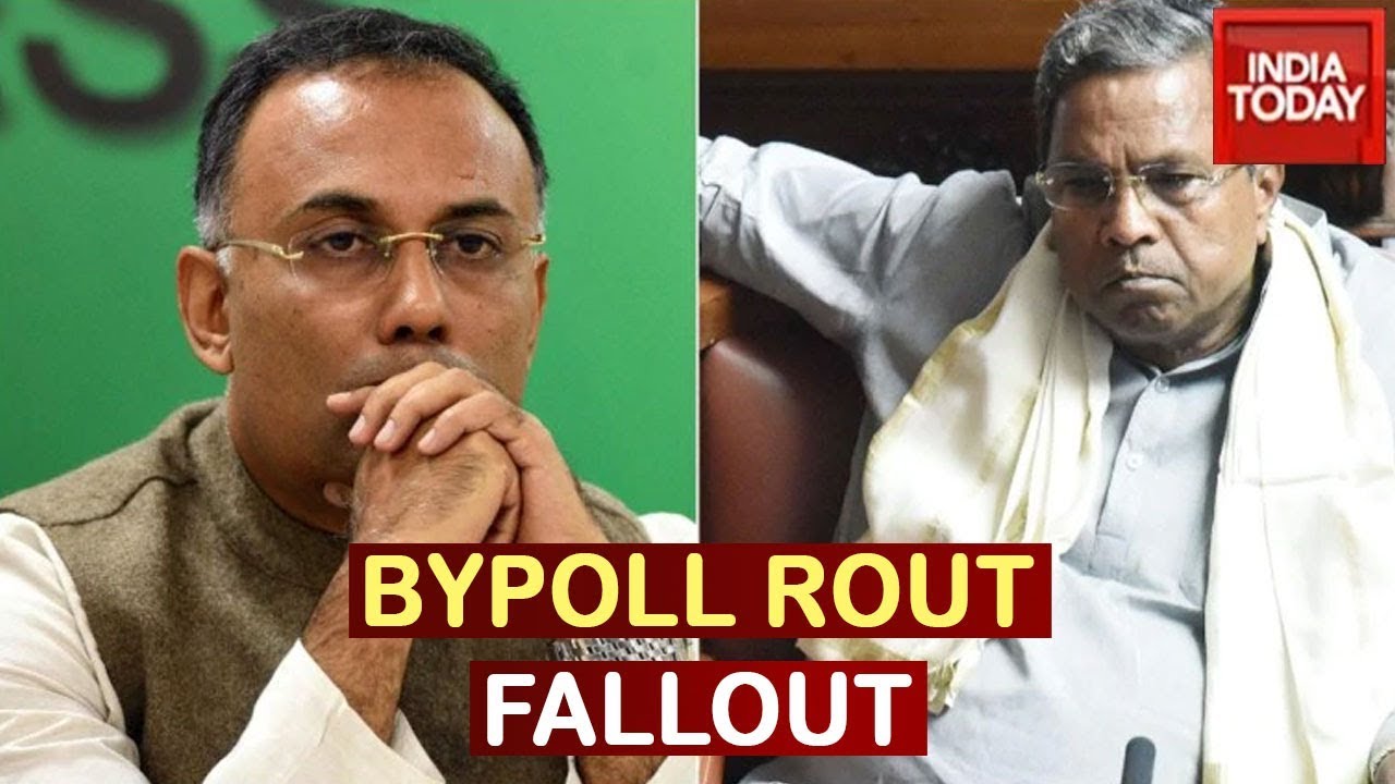 Siddaramaiah Steps Down From His CLP Post After Loss To BJP In Karnataka Bypoll