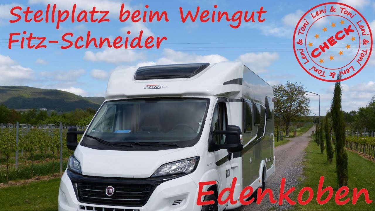 Leni & Toni CHECK: Stellplatz am WEINGUT Fitz-Schneider in Edenkoben | PFALZ |