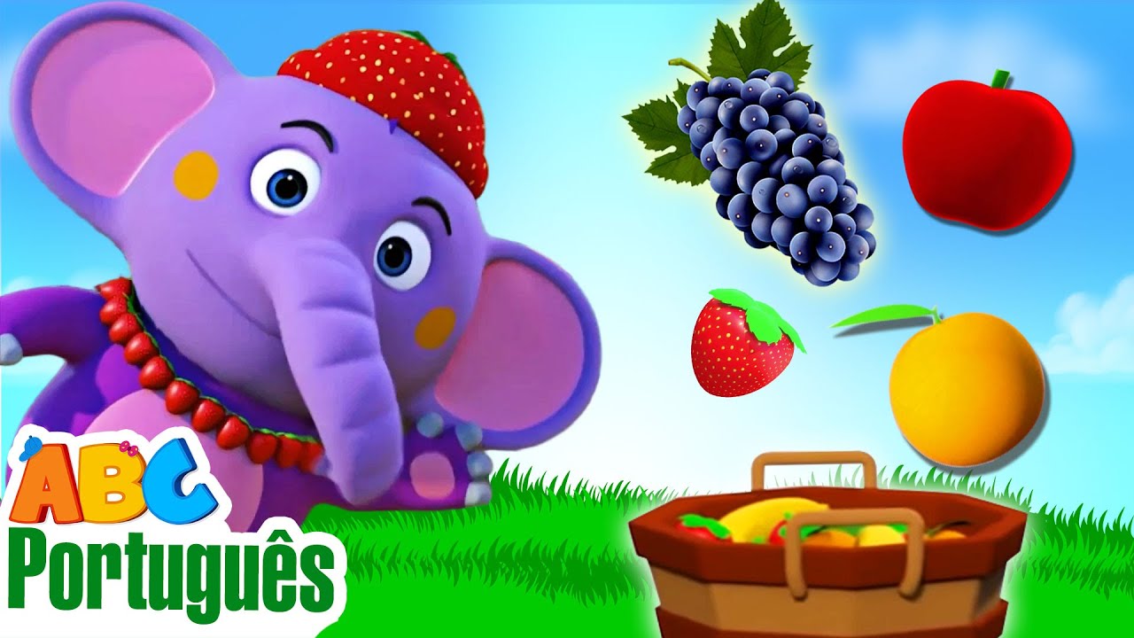 🍎 Frutas Deliciosas - Música das Frutas | Músicas Infantis | Kent o Elefante