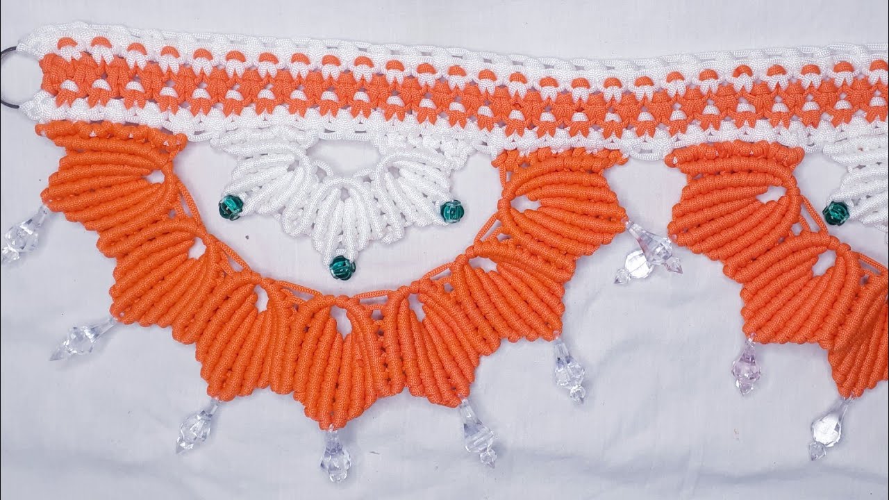 UNIQUE MACRAME TORAN DESIGN