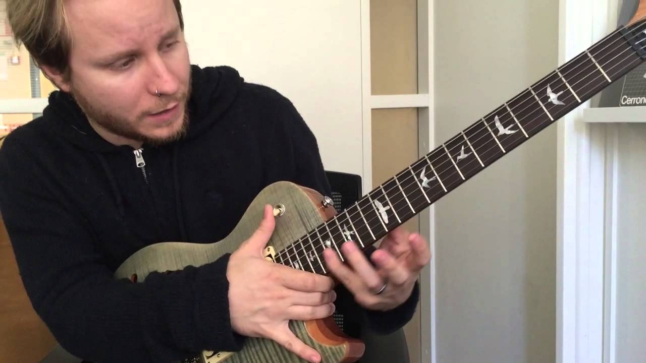 Zach Myers about his PRS SE model 2015