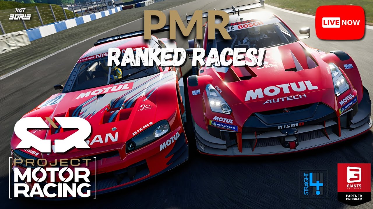 🏁🛑Project Motor Racing , Ranked Races!🏁🛑