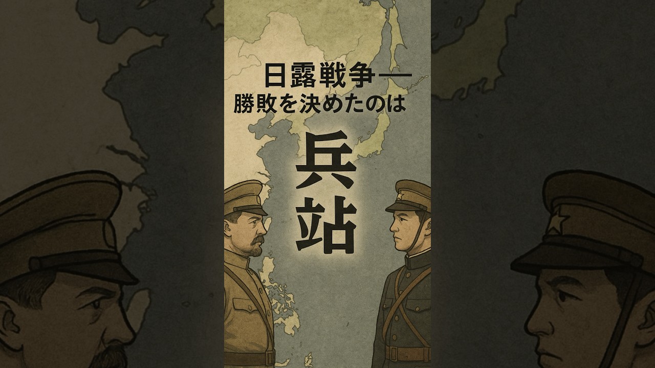 日露戦争の勝敗を決めた兵站 #日露戦争 #日本史 #大日本帝国 #ロシア帝国