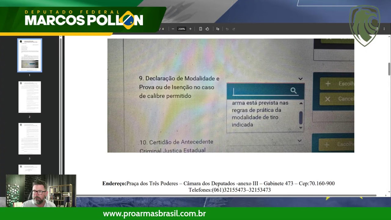 Aquisi&ccedil;&atilde;o de arma com um problema &agrave; menos