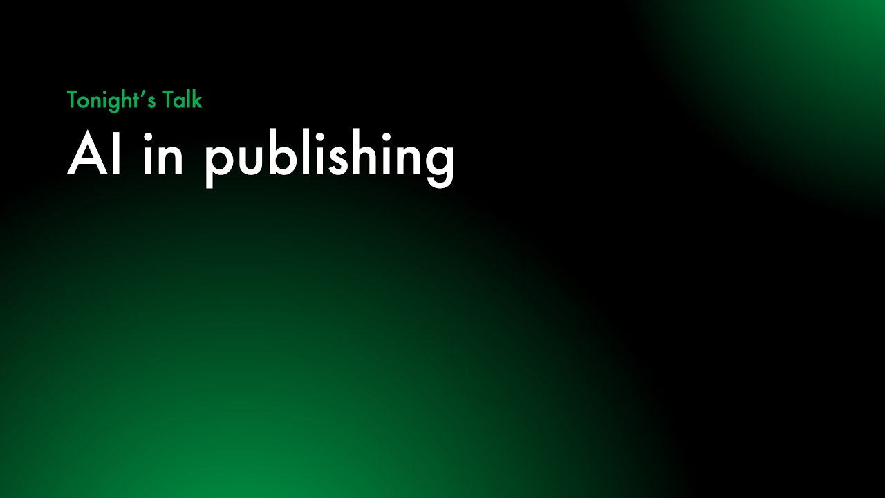 AI in Publishing | Cambridge AI