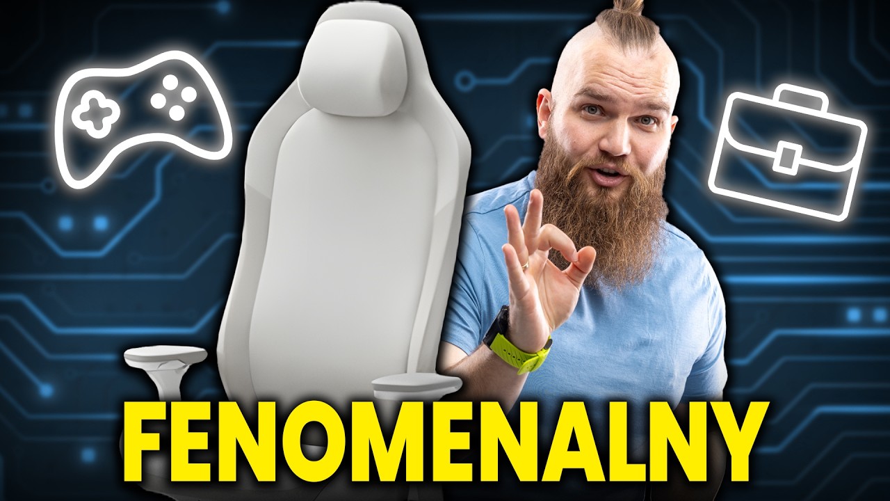 Minimalistyczny ERGONOMICZNY fotel do komputera | Fractal Design Refine