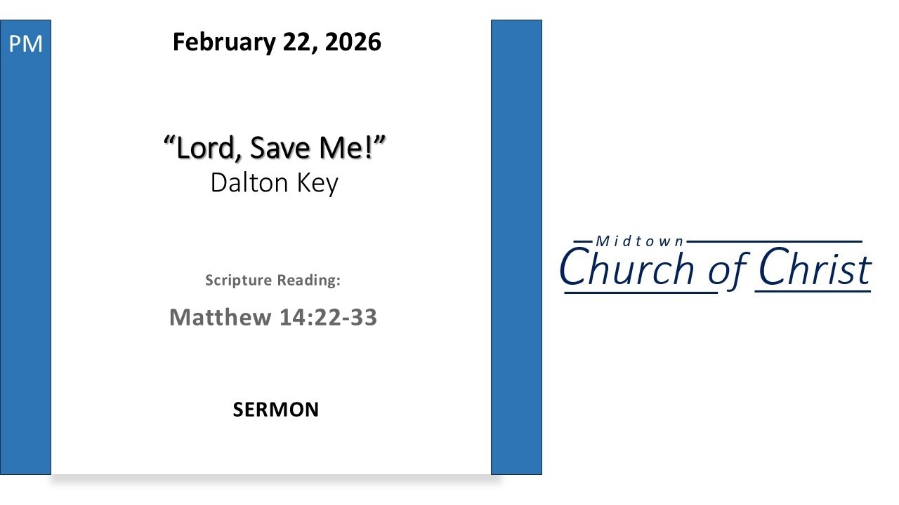 PM Sermon - 