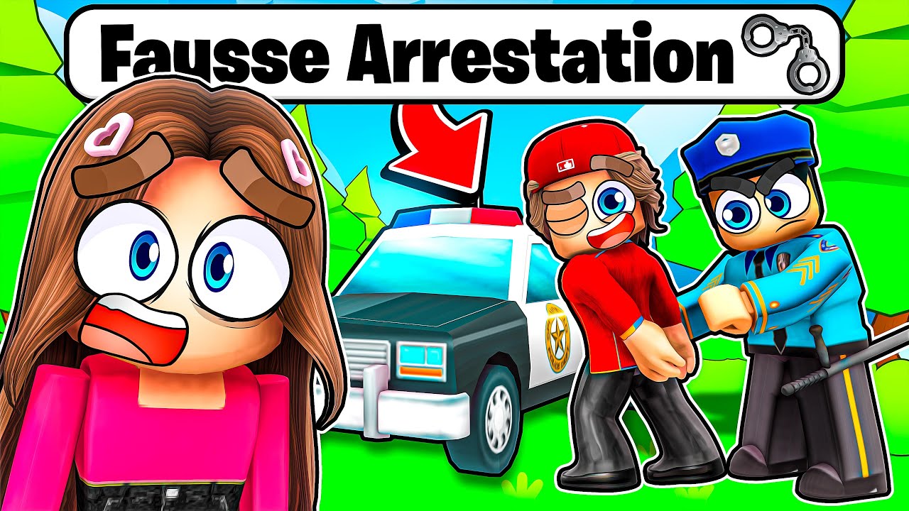 Je prank ma FANGIRL avec une FAUSSE Arrestation sur Brookhaven !