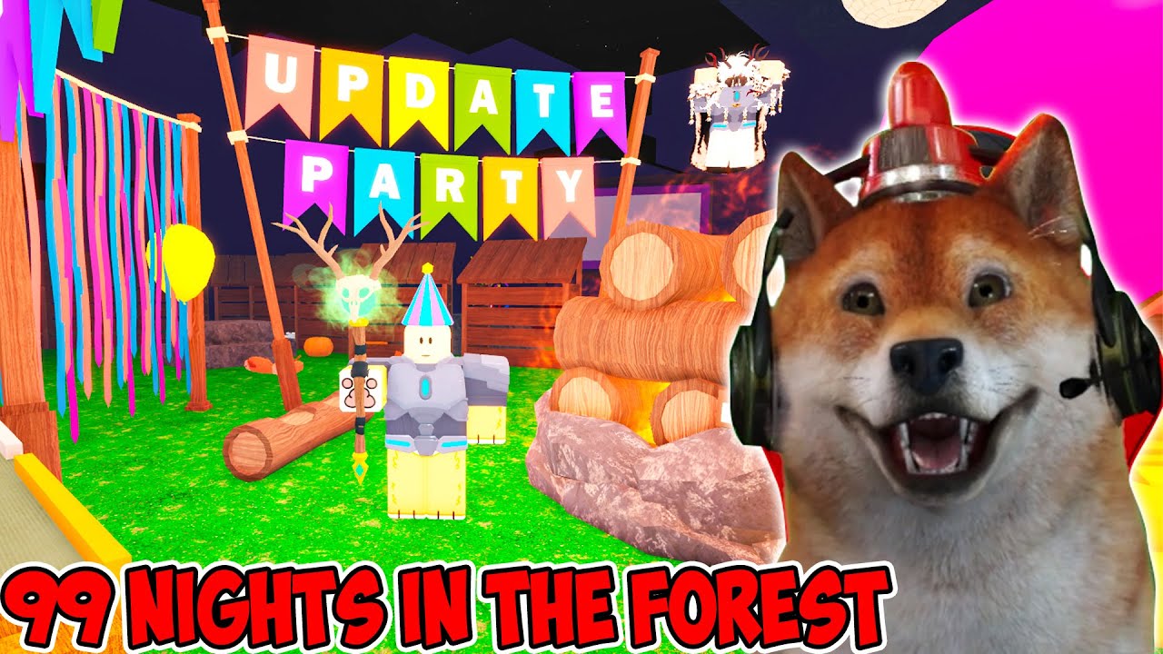 OBIT PERTAMA KALI IKUT ADMIN ABUSE DI GAME 99 NIGHT! - 99 Nights in the Forest