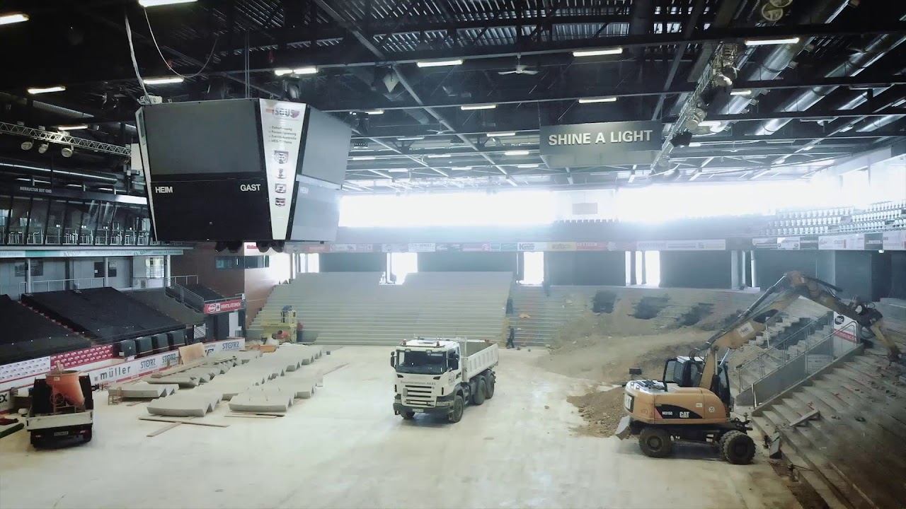 Helios Arena Schwenningen, Umbau, KW 19 2020