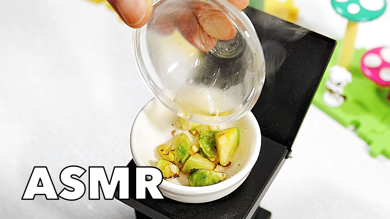 Relaxing Food - Roasted Garlic Brussels Sprouts