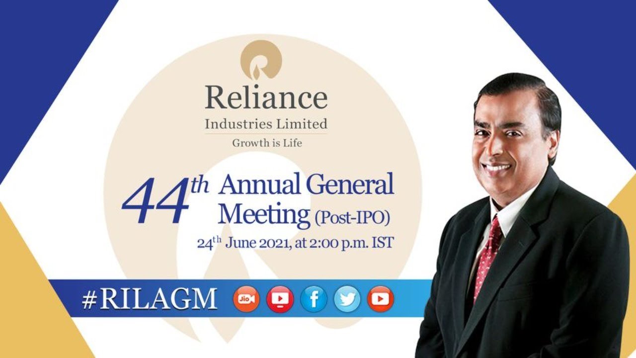 Reliance AGM 2021 Live