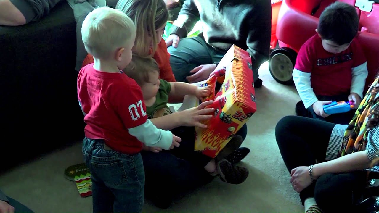 Arjen  First Birthday Opening Presents  Nov  17 2012