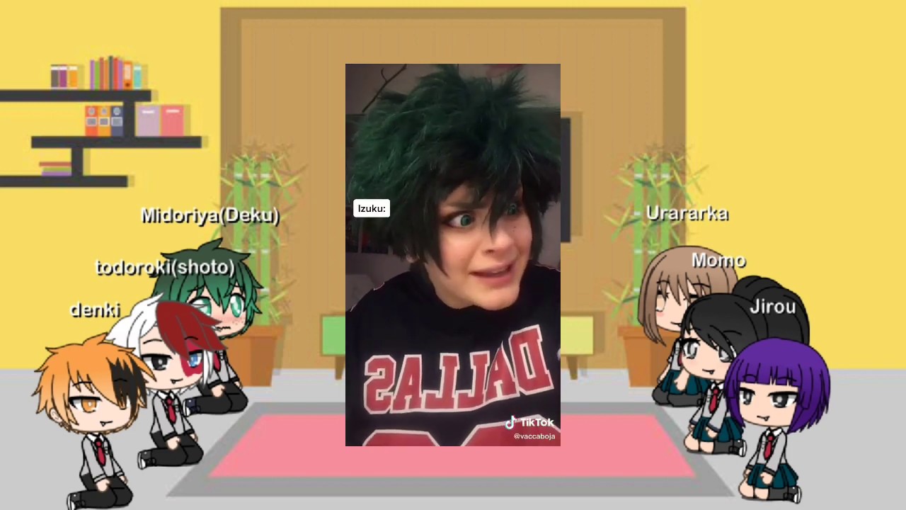 Mha(my hero academia) reacting to the tik tok