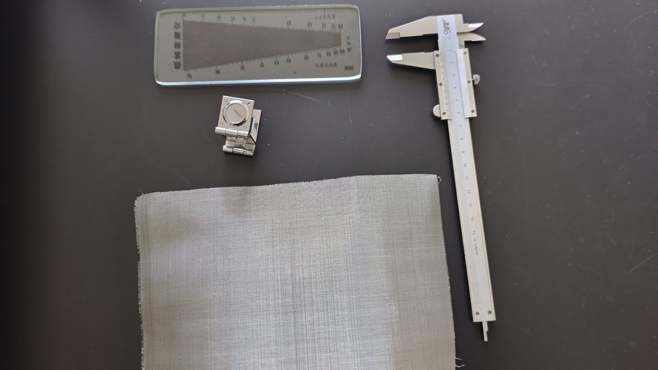 60 mesh stainless wire mesh screen Measurement and display iron wire mesh