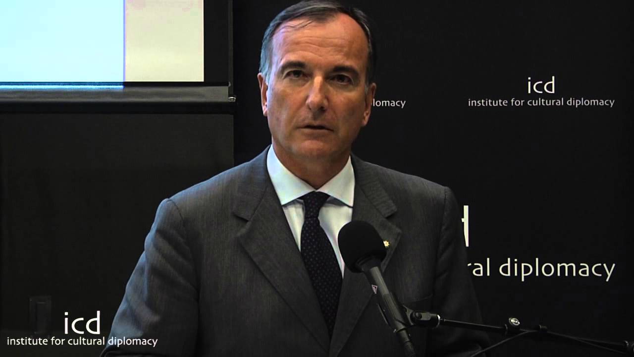 Franco Frattini (Minister of Foreign Affairs of Italy 2002-04 & 2008-11)