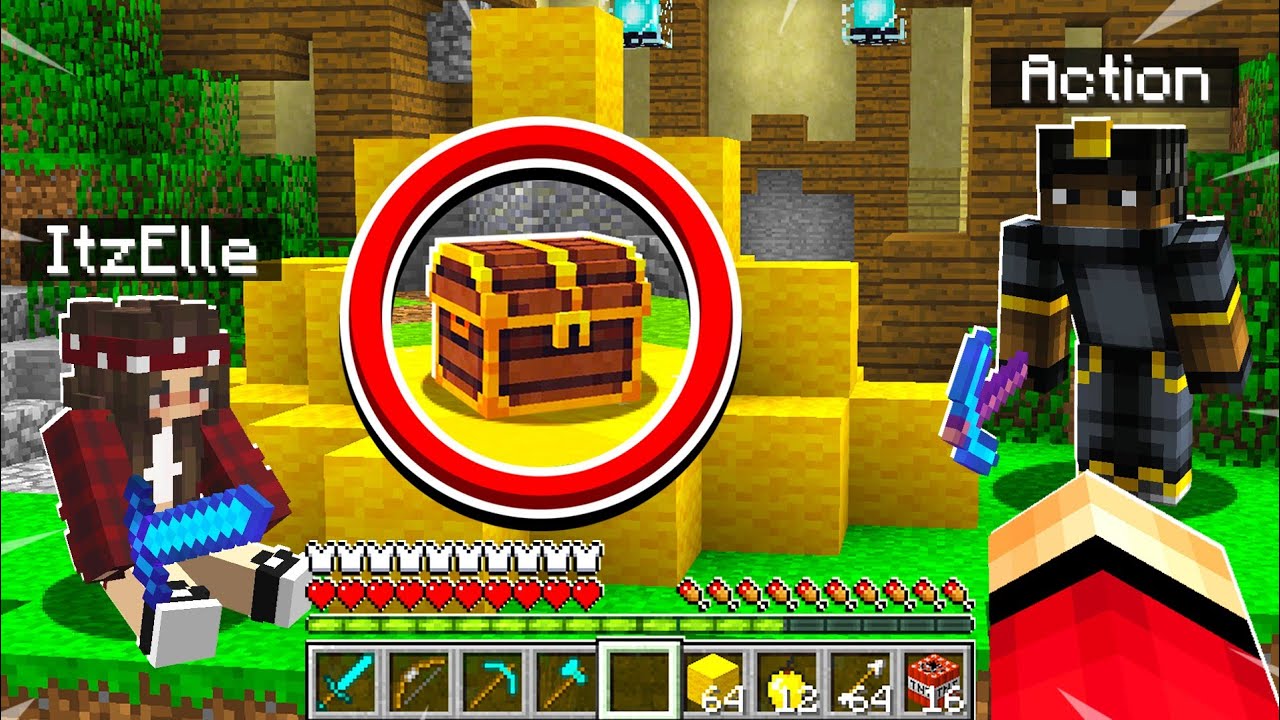The Sweatiest Treasure Wars Game (W/ YaBoiAction and ItzElleMc)