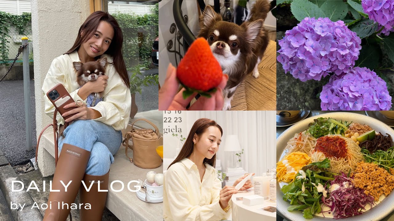 【1日Vlog】とある１日の様子。ランチ/仕事/ピラティス/自炊