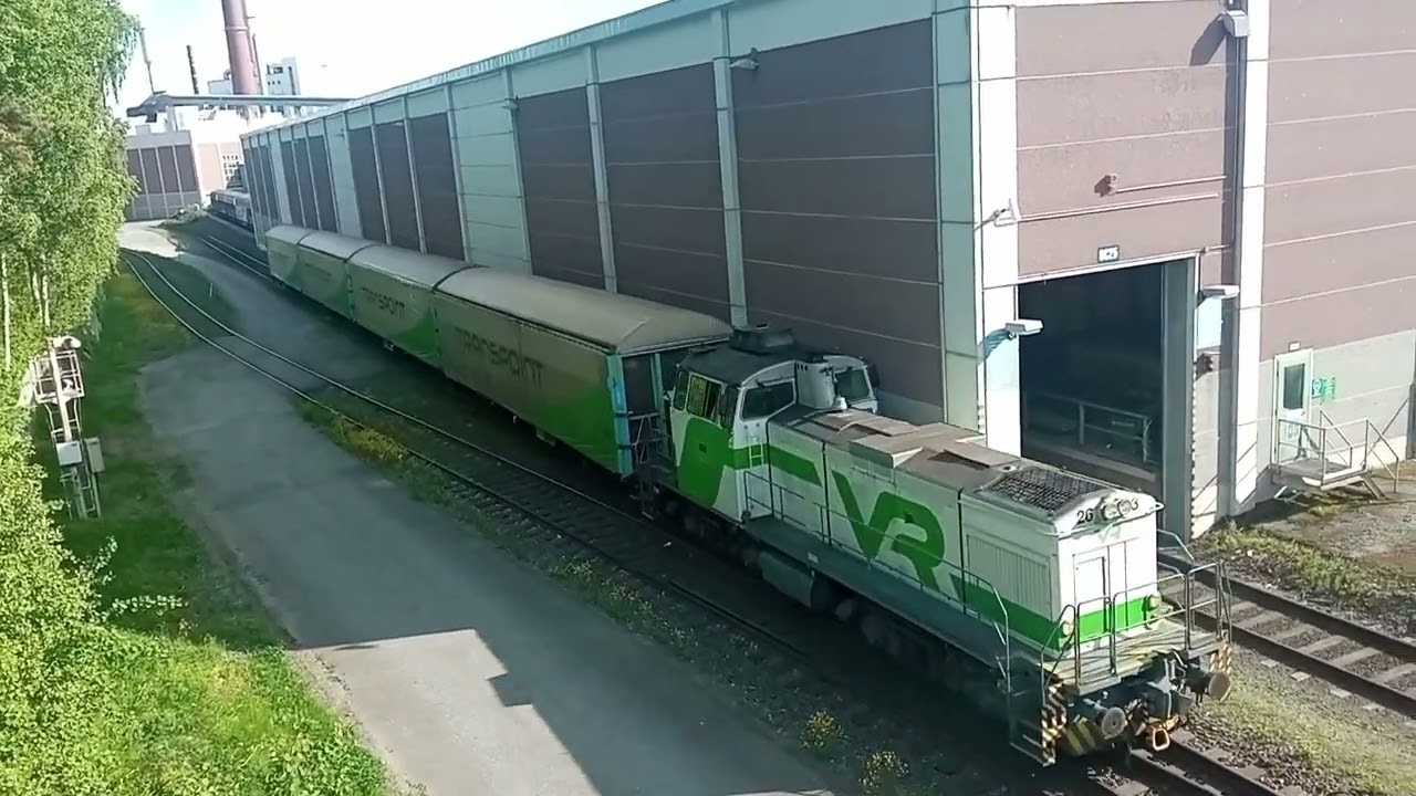 Freight action in Valkeakoski 7.6.2022