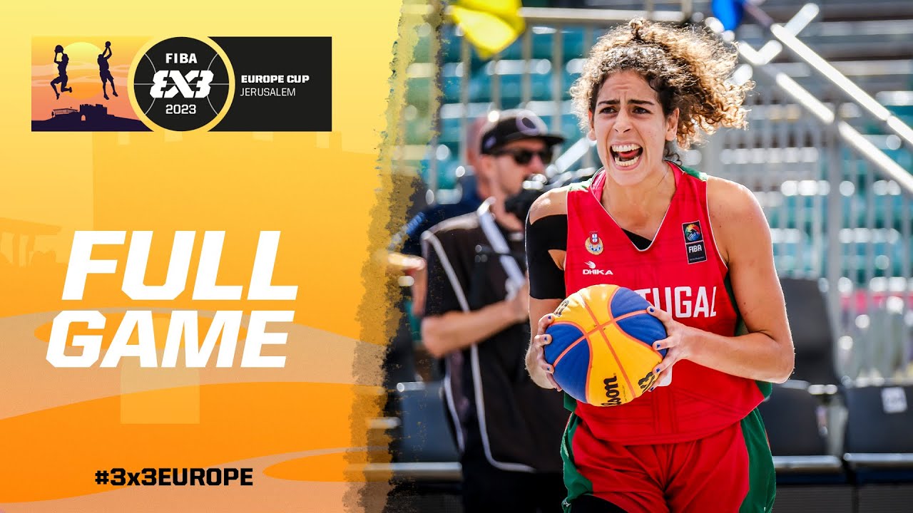 Portugal  🇵🇹 vs Lithuania 🇱🇹 | Women | 3RD Place Game | FIBA 3x3 Europe Cup 2023