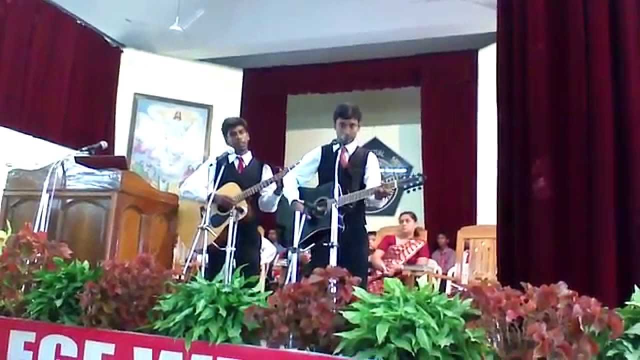 Rohan Murmu and Raunak Murmu- Thank You God For Saving Me (cover of Chris Tomlin Feat. Phil Wickham)
