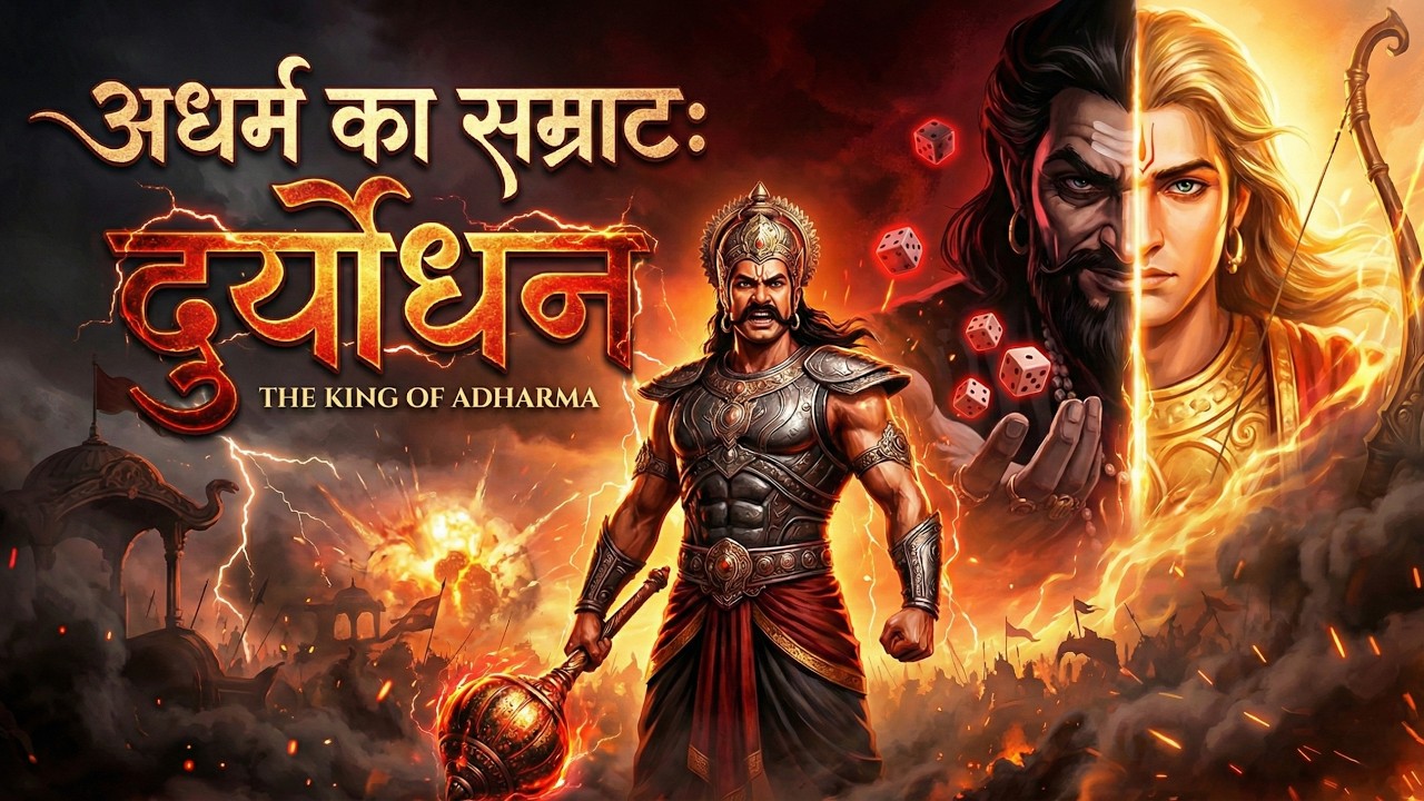 DURYODHAN: The Real Villain? 😈 | Aggressive Hindi Rap Song 2026 | Mahabharat Dark Truth
