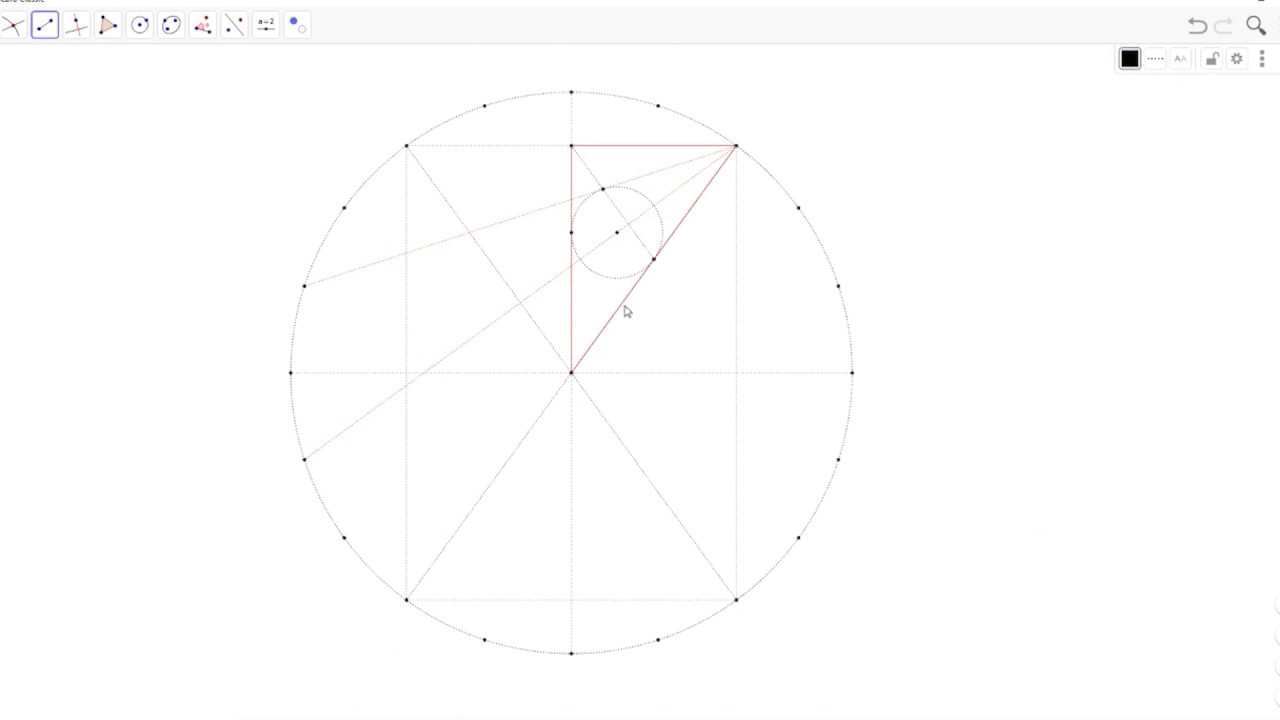 Ustadh Soufiane Abbadi Explores the 10 Rosette with GeoGebra