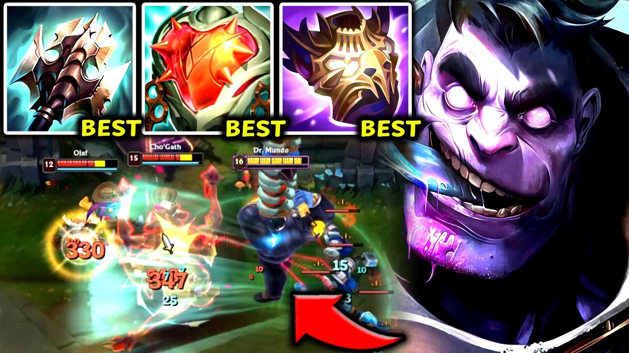 MUNDO TOP IS TOO STRONG.. 1V5 TOPLANE WITH EASE! (BEST BUILD) - 2026 Mundo TOP Gameplay Guide