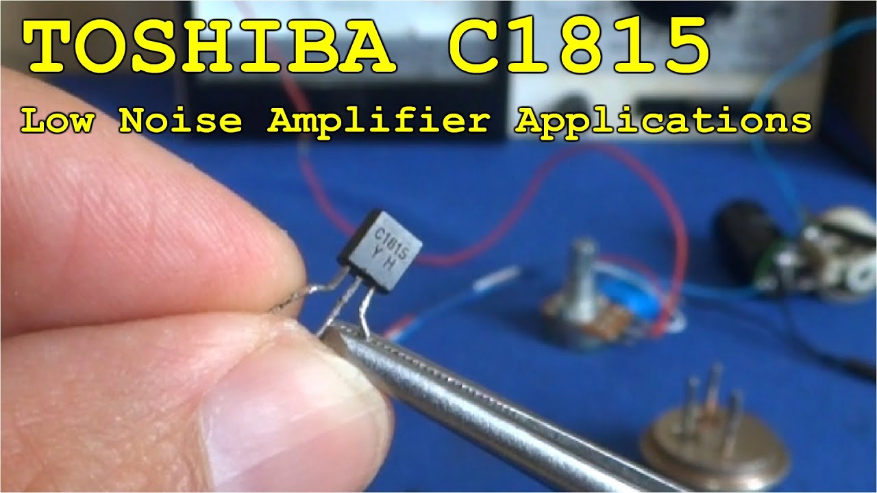 МЕГА УСИЛИТЕЛЬ на транзисторе TOSHIBA C1815 Low Noise Amplifier Applications