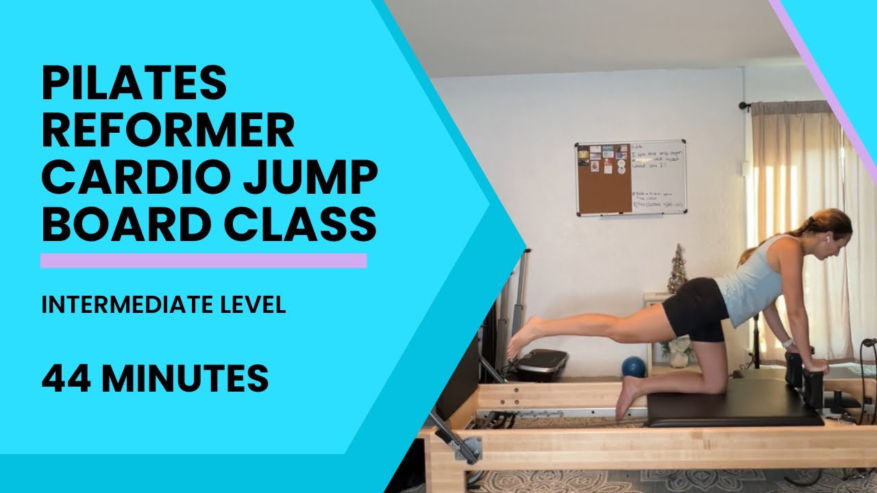 Занятие Pilates Reformer Cardio Jump Board | 44 минуты