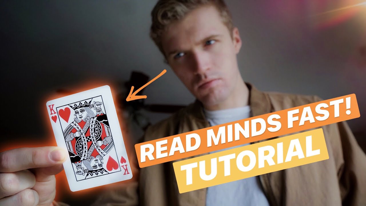 READ MINDS FAST with this CARD PEEK // MAGIC TUTORIAL