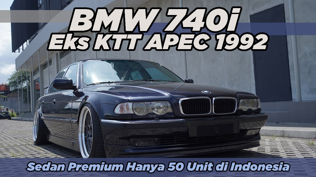 Big Sedan Eksklusif Dipadukan Wide Body Natural & Velg Lebar I BMW 740i (E38) I Review Cars