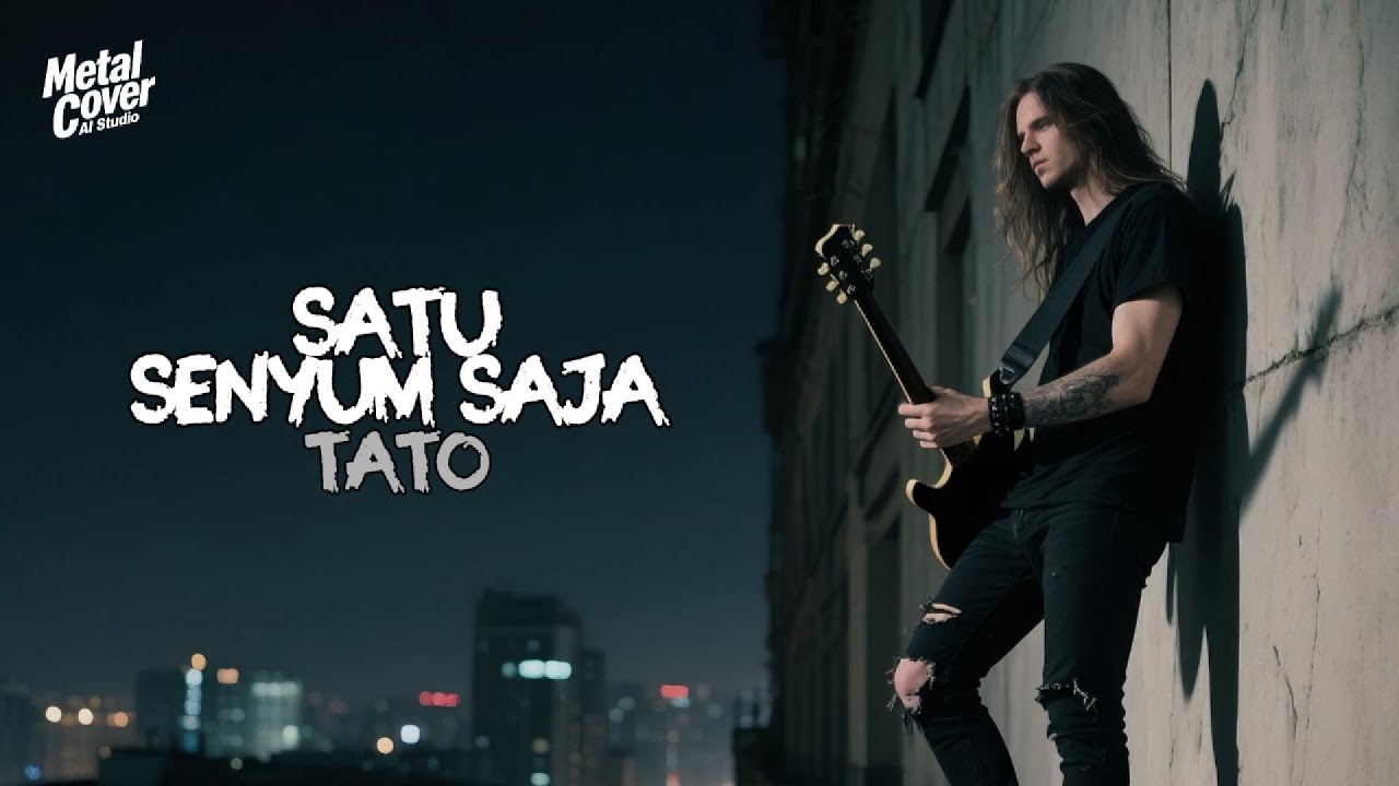 SATU SENYUM SAJA - TATO | Metal Cover AI Studio #cover #rockindonesia