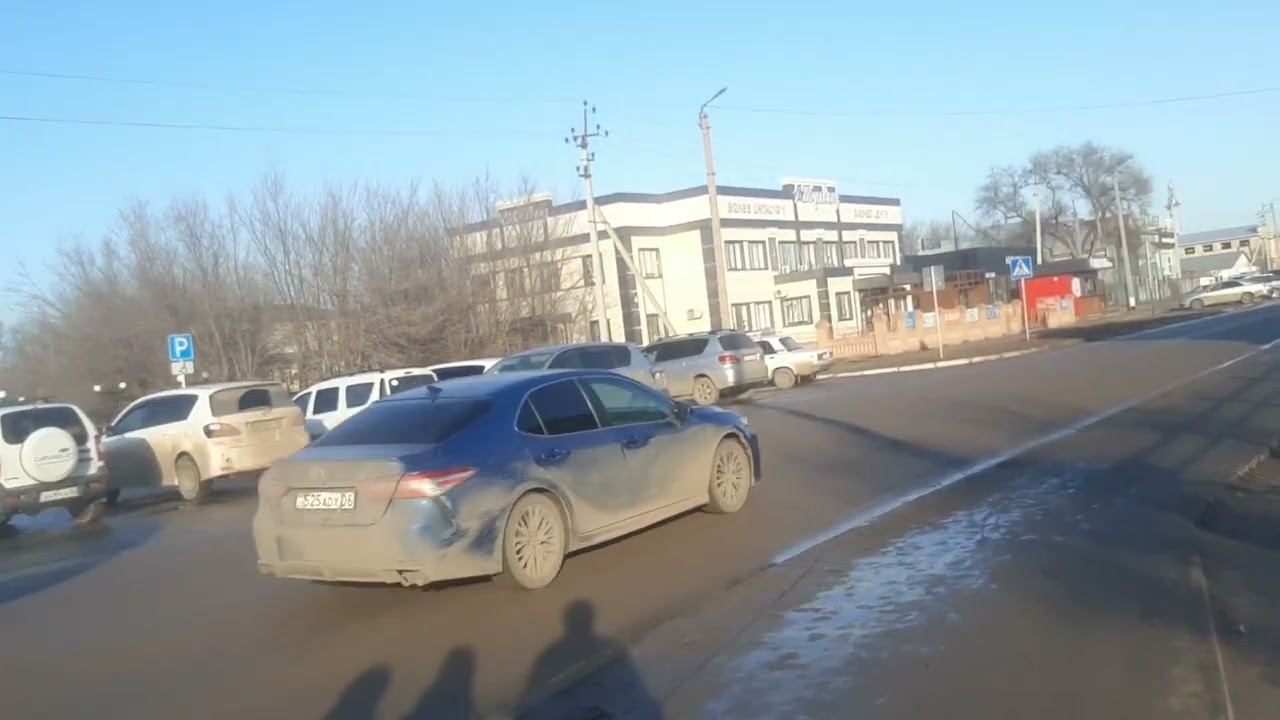 прогули по селу Ганюшкино.  2024 год. 5 января.