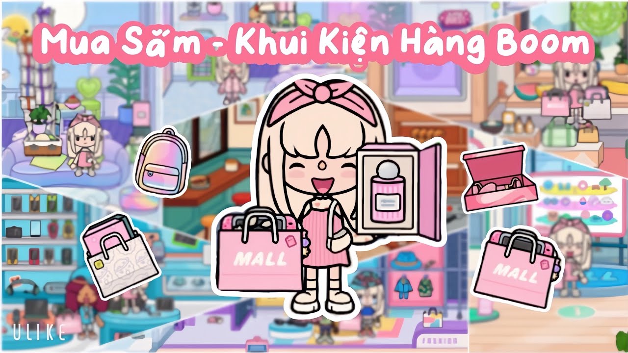MUA SẮM VÀ KHUI KIỆN HÀNG BOOM 🎀✨| Bơ Channel | TOCA BOCA