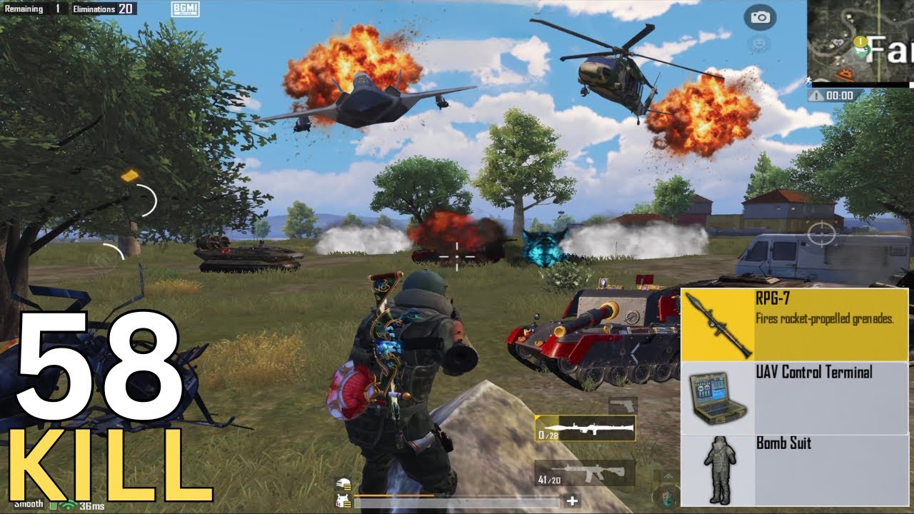 OMG 😱 Today Amazing RPG Domination 💥 RPG vs Tank, Robot Hovercraft 🔥 || PUBG MOBILE PAYLOAD 3.0 ||