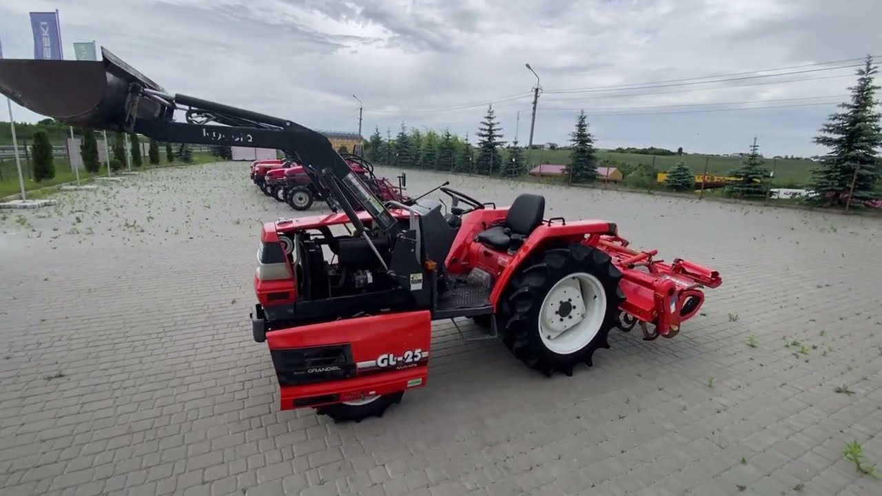 Kubota GL-25: відео огляд японського мінітрактора від Totus Traktor