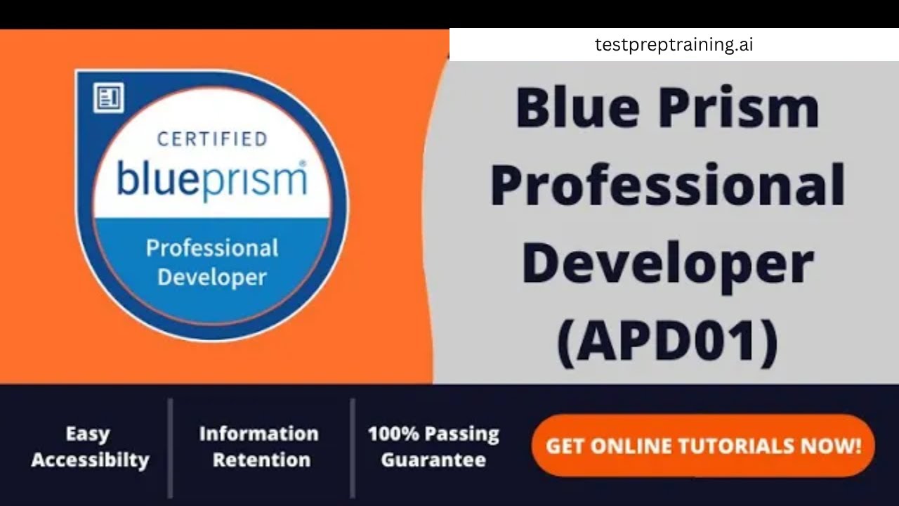 How to prepare for Blue Prism Professional Developer (APD01) Exam?