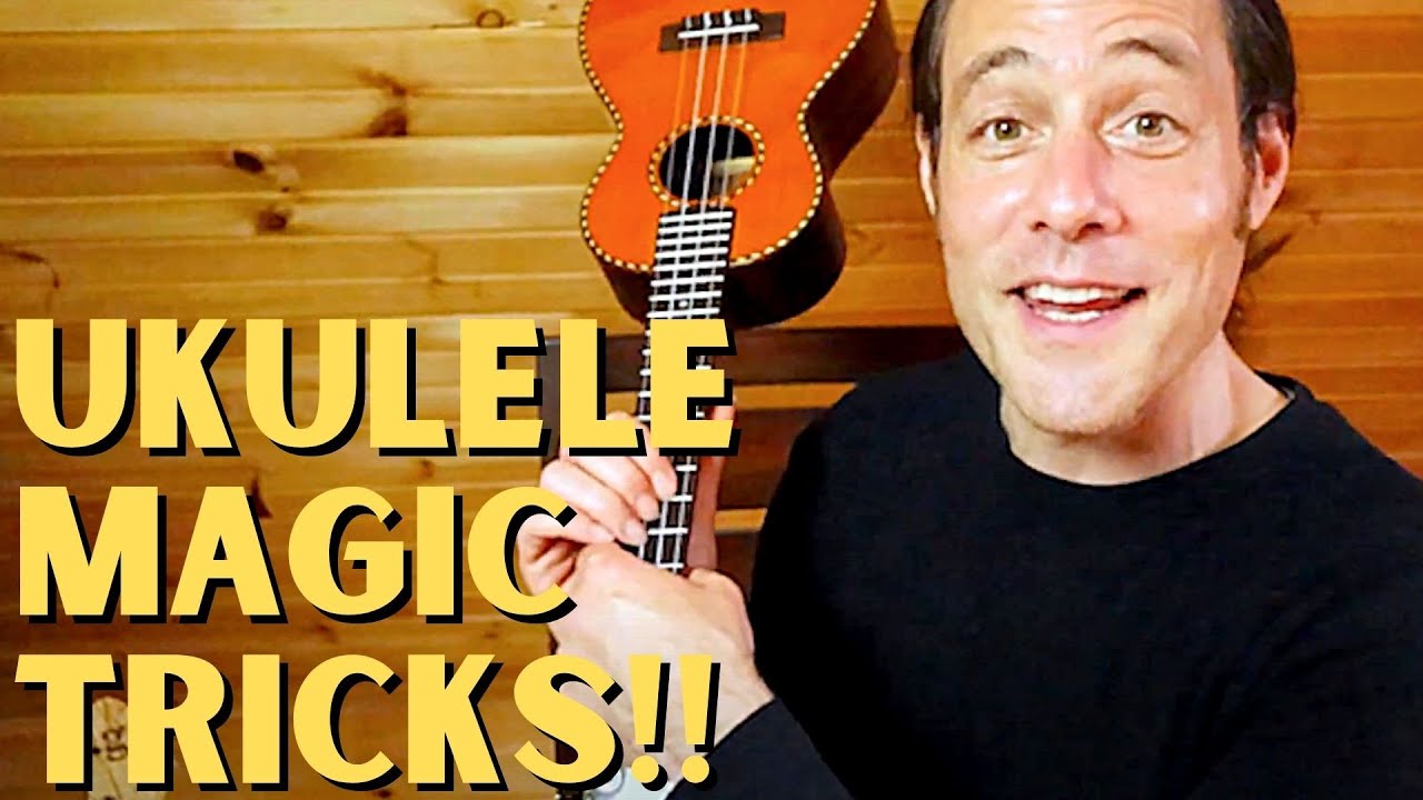 WOW your audience with these amazing Ukulele tricks!  Roy Smeck Fun & Joy!  🎶🎉