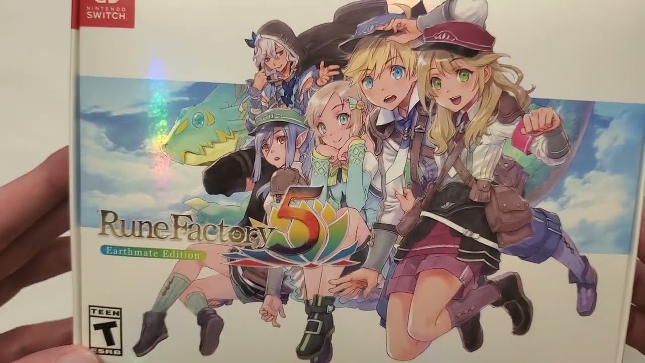 Rune Factory 5 Earthmate Edition Unboxing