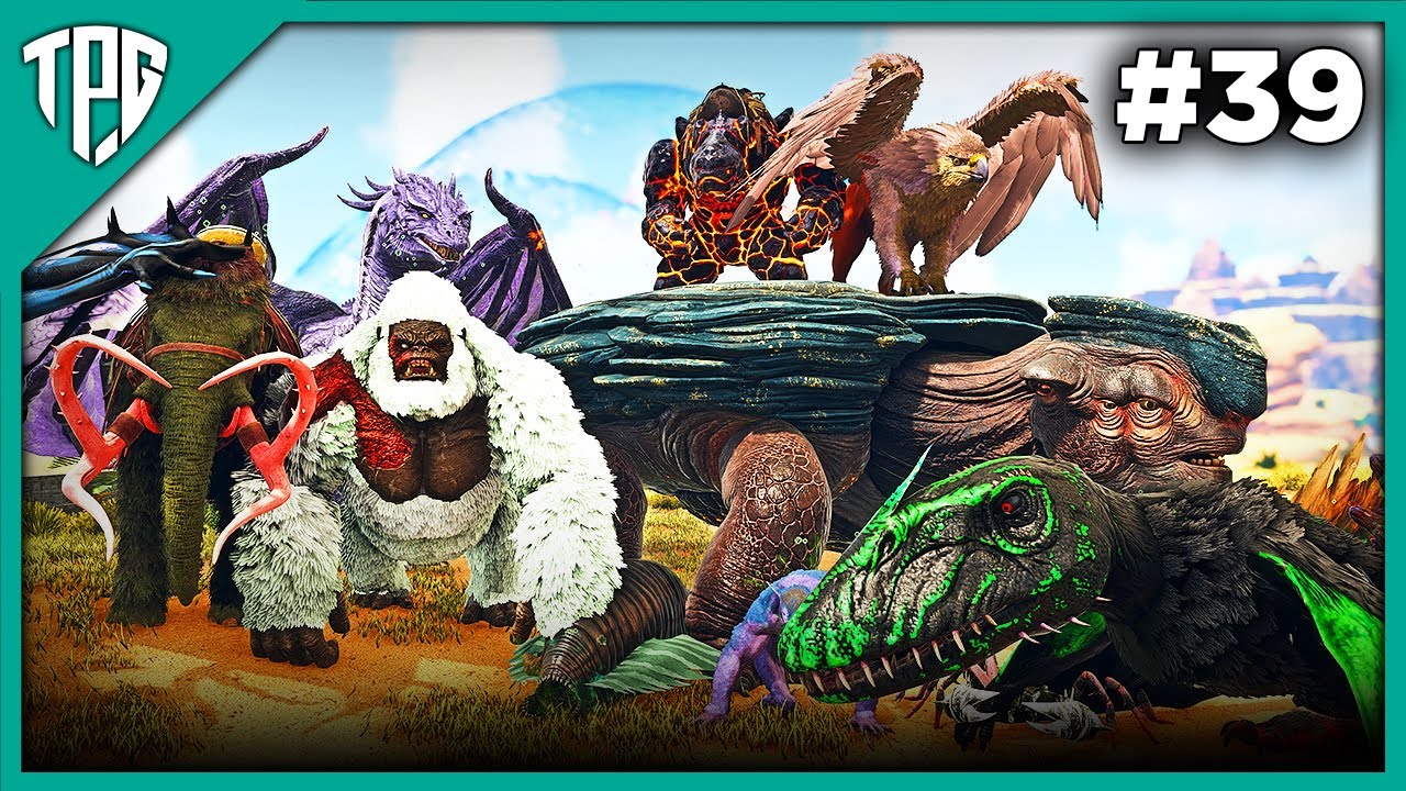 Summoning BIGGEST Dino Army 🔥🔥 ARK Crystal isles (Episode 39)