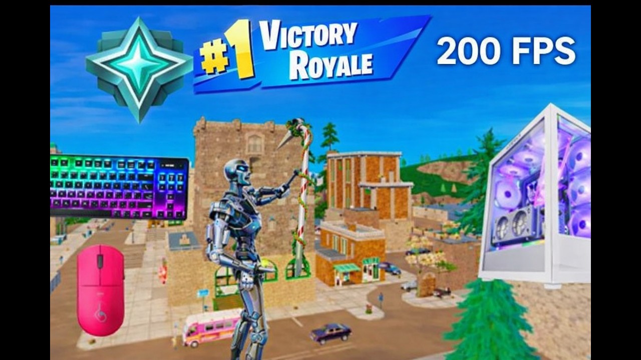 Fortnite Platine 3 Ranked Reload On PC | Keyboard & Mouse Gameplay | 200 FPS |