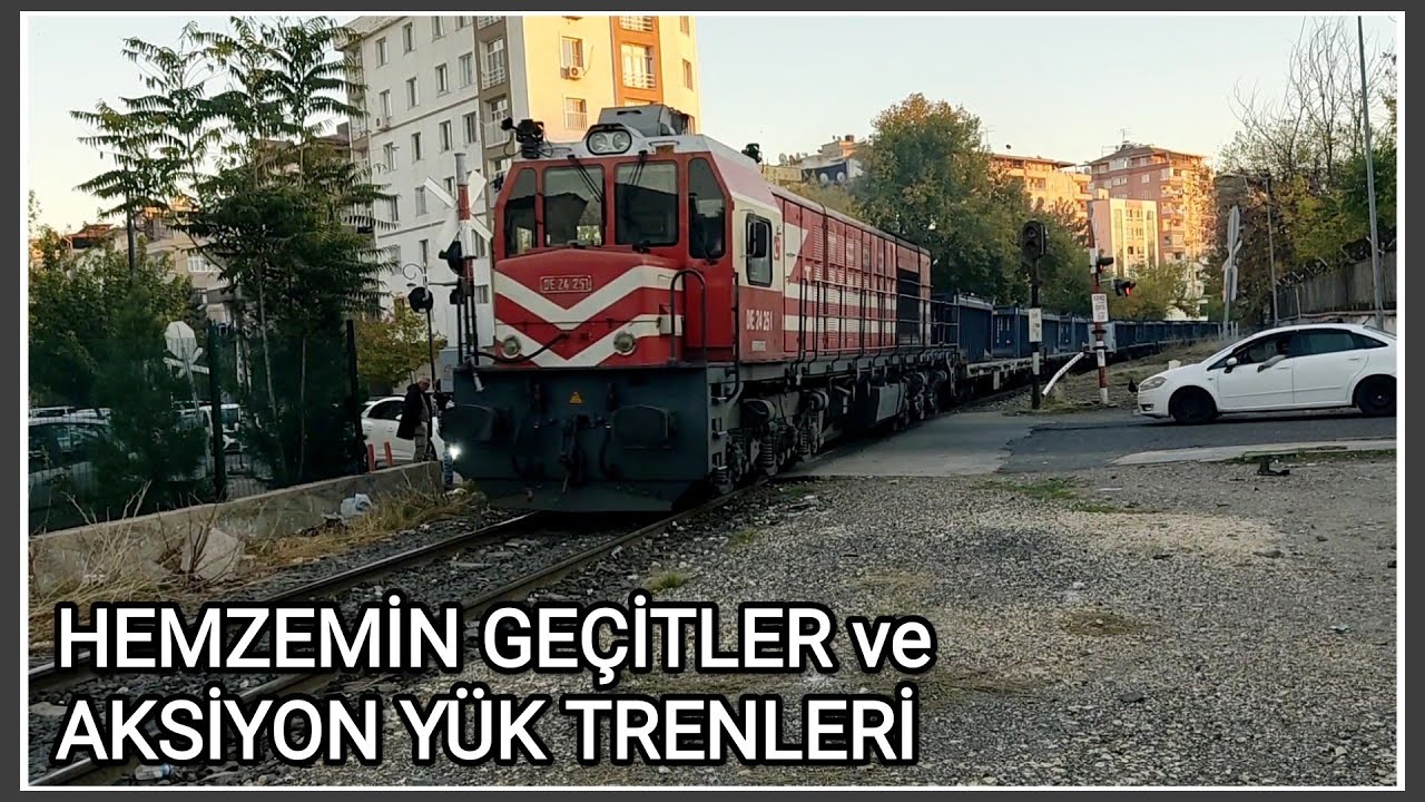 HEMZEMİN GEÇİTLER & AKSİYON YÜK TRENLERİ 11 | LEVEL CROSSINGS & ACTION FREIGHT TRAINS 11 |DİYARBAKIR
