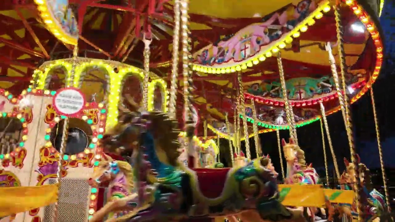 Carousel in the Jubilee Gardens, London
