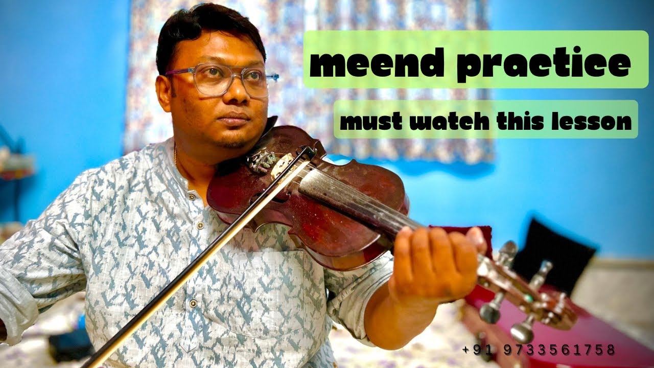 Mastering Violin Meend Techniques with Arpanboseviolin
