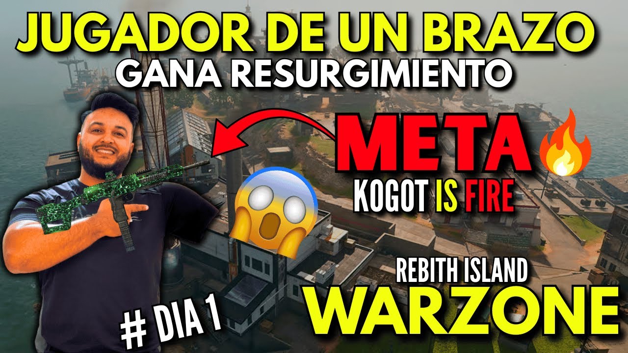 Día 1: De Manco a PRO con 1 Sola Mano en Warzone Resurgimiento 🔥