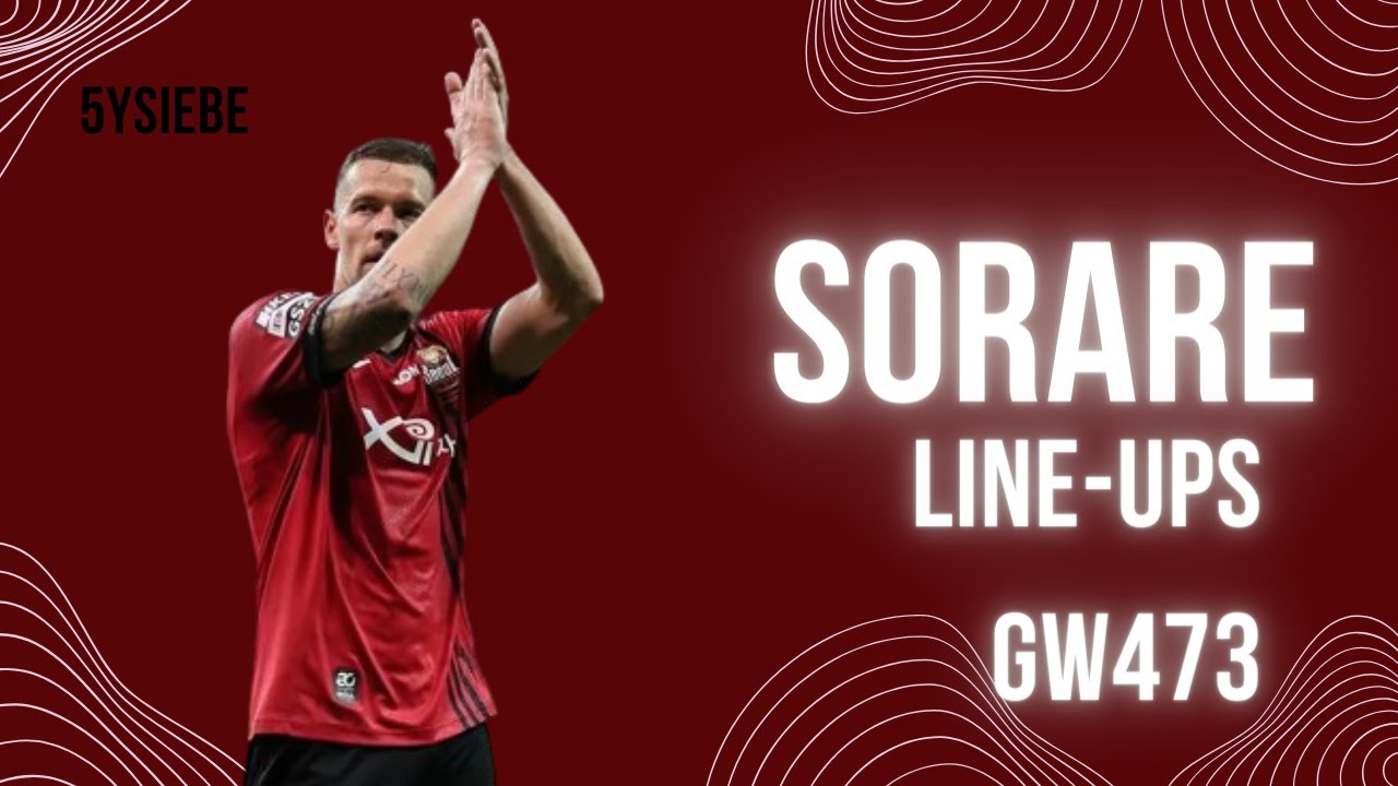 DECENT LINE-UPS AGAIN (GW#473)!!! Sorare english