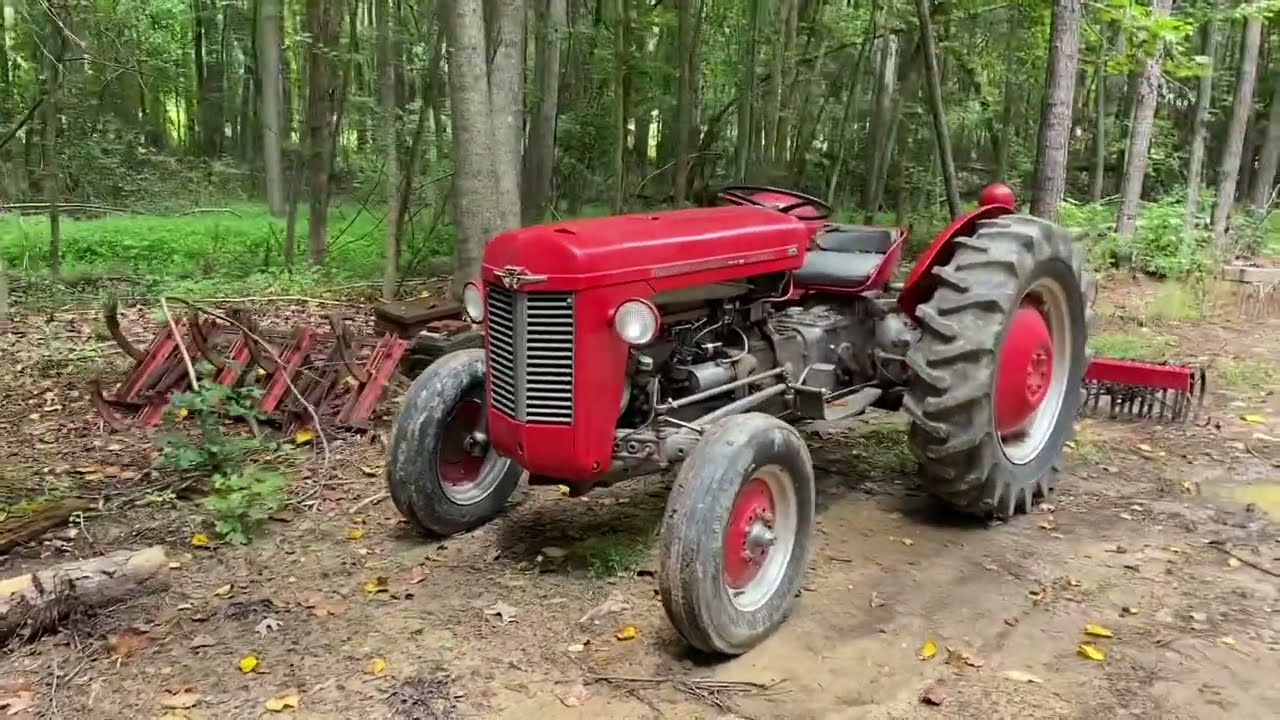 Застрял на заднем ходу! Легко исправить Massey Ferguson 35