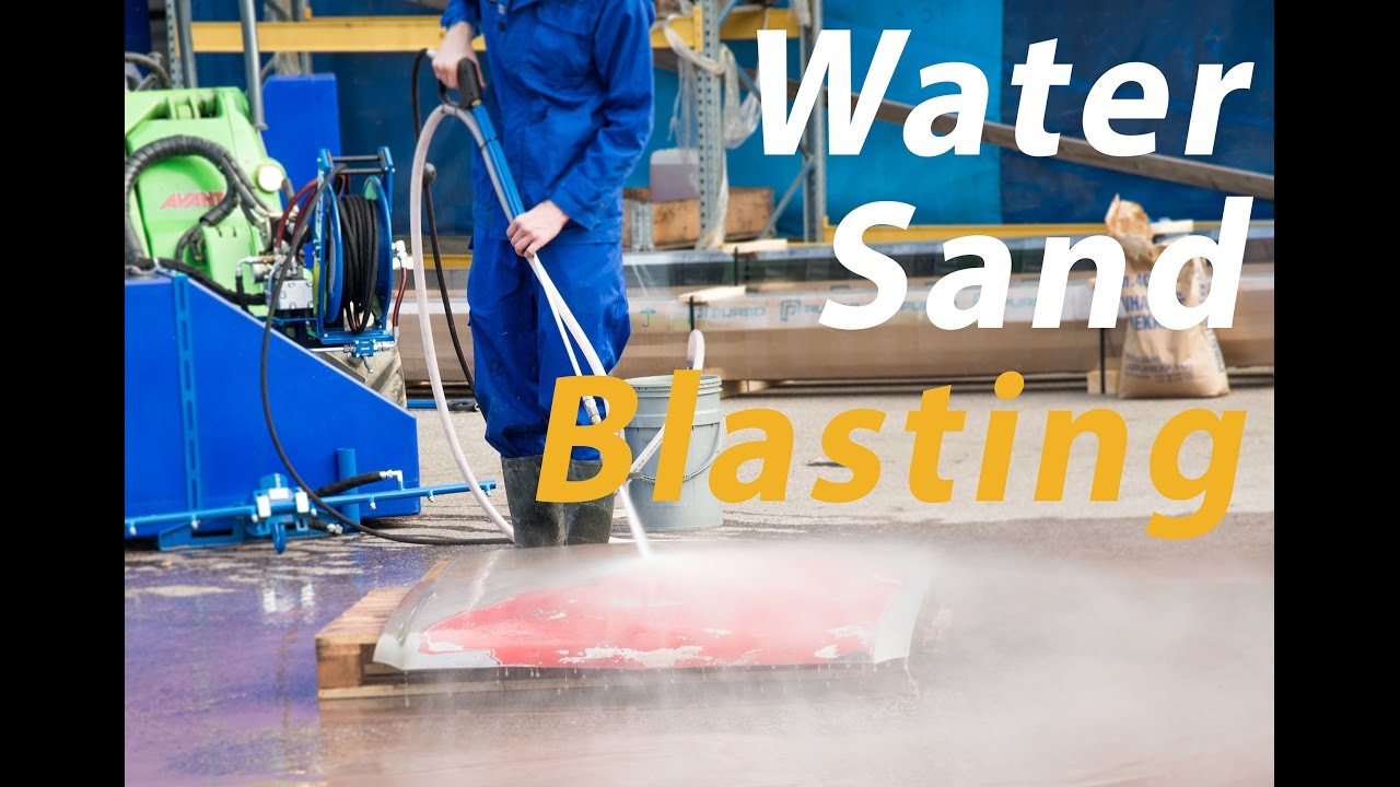 DYNASET HPW Water Sand Blasting